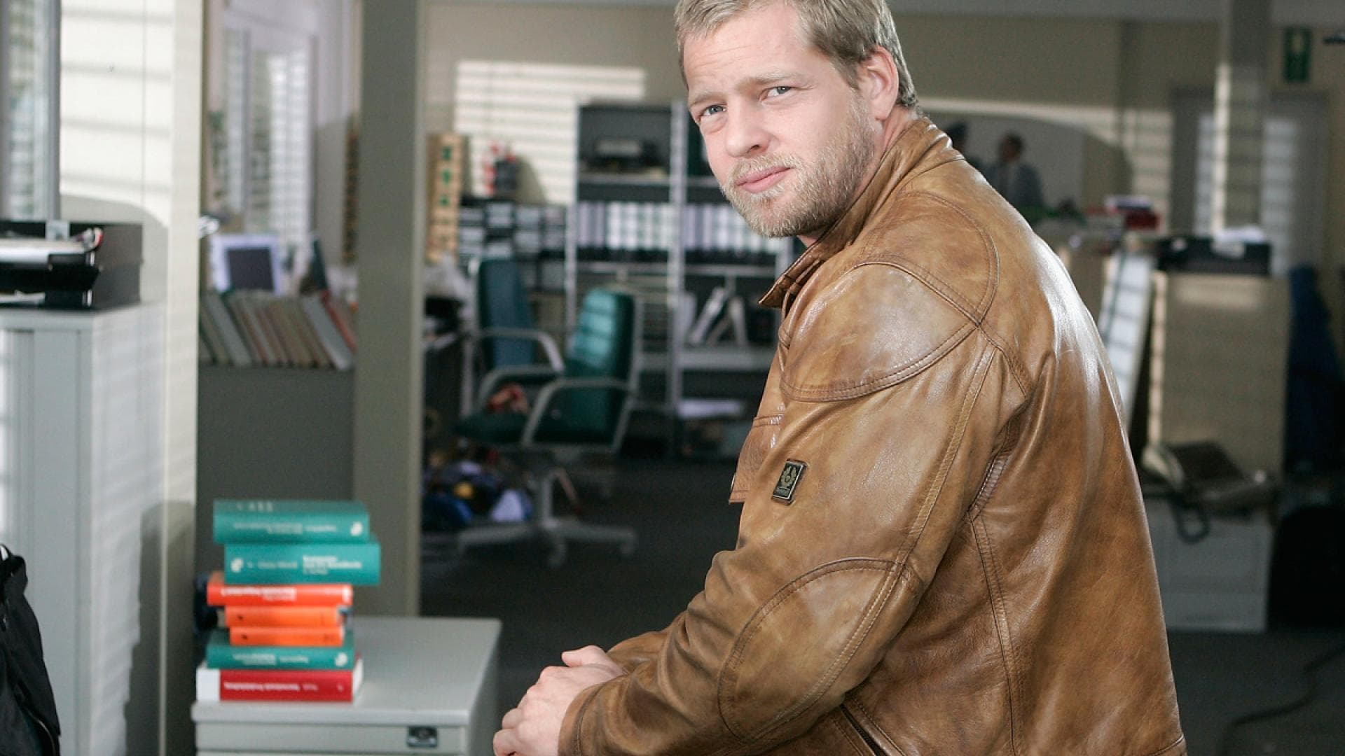 Schauspieler Henning Baum in Herz und Handschellen
