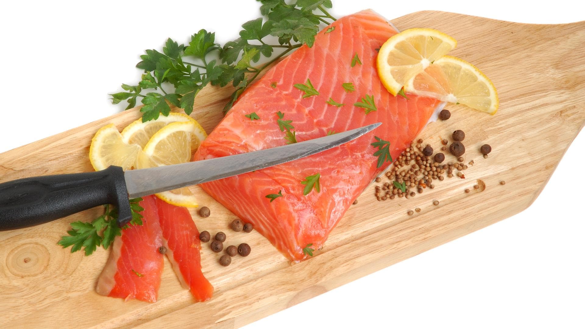 Indisch gebeiztes Lachsfilet