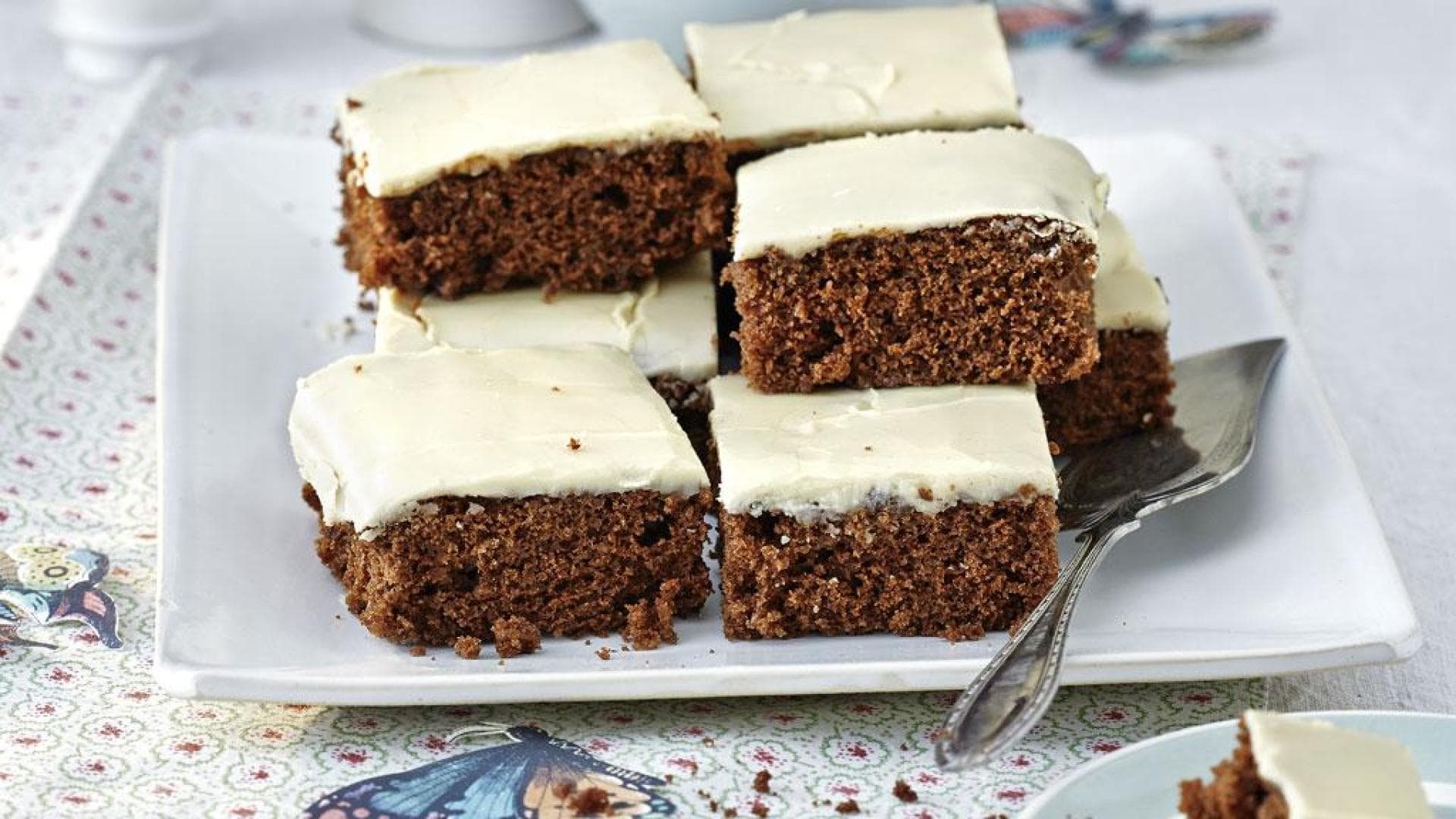 Dänischer Kaffeekuchen mit Zuckerguss