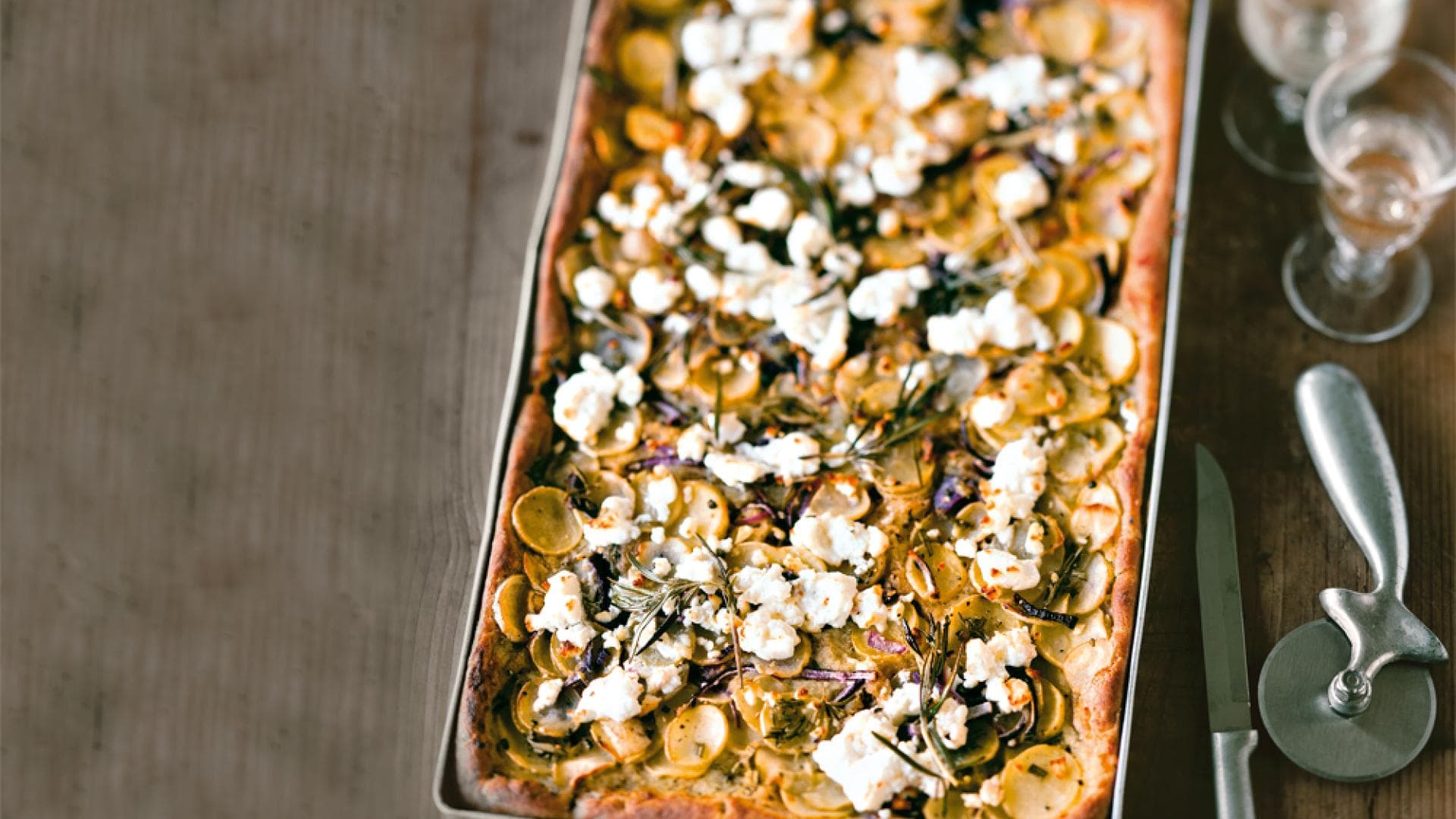 Kartoffel-Pizza