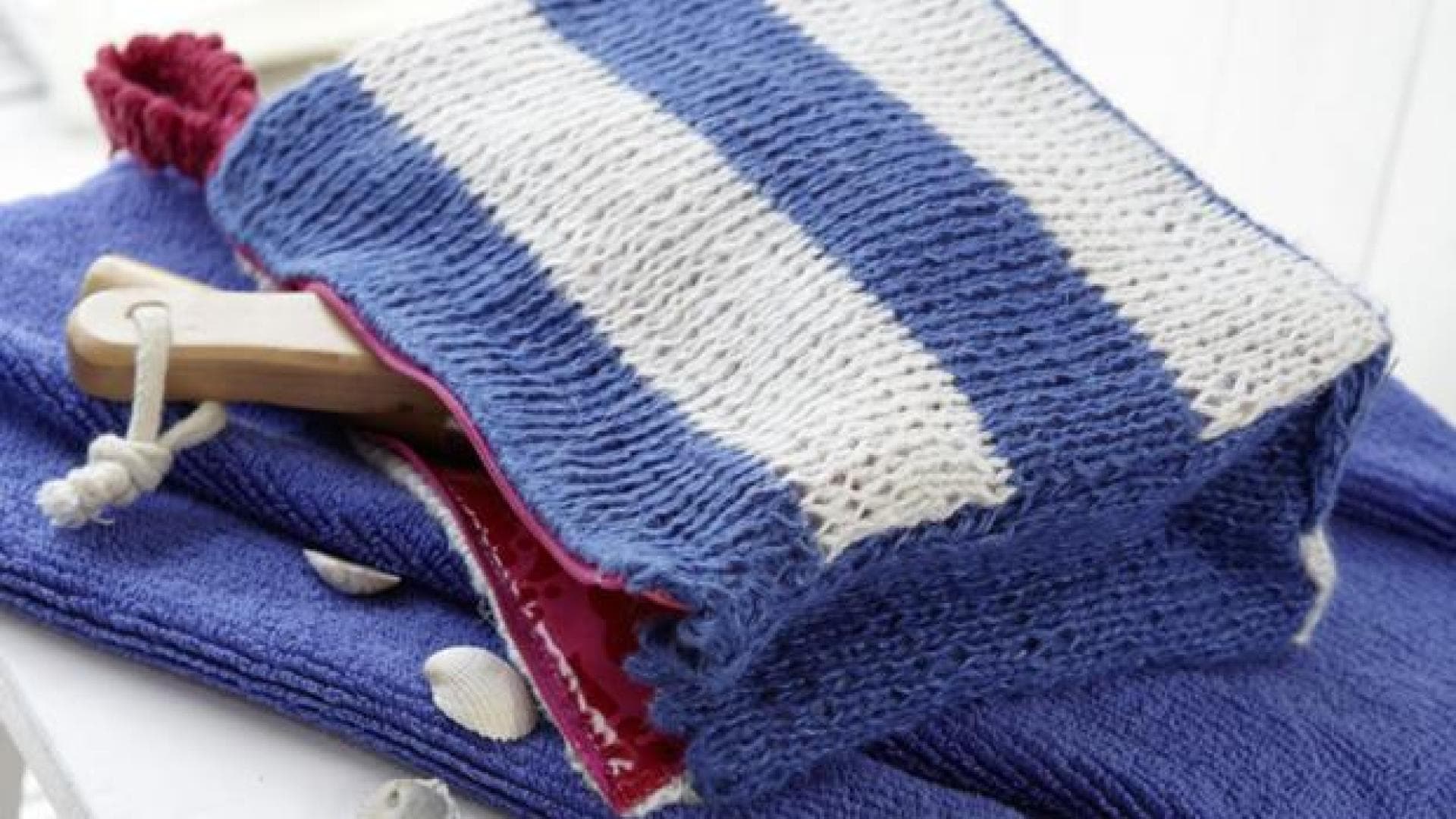 Kosmetiktasche zum Selberstricken 