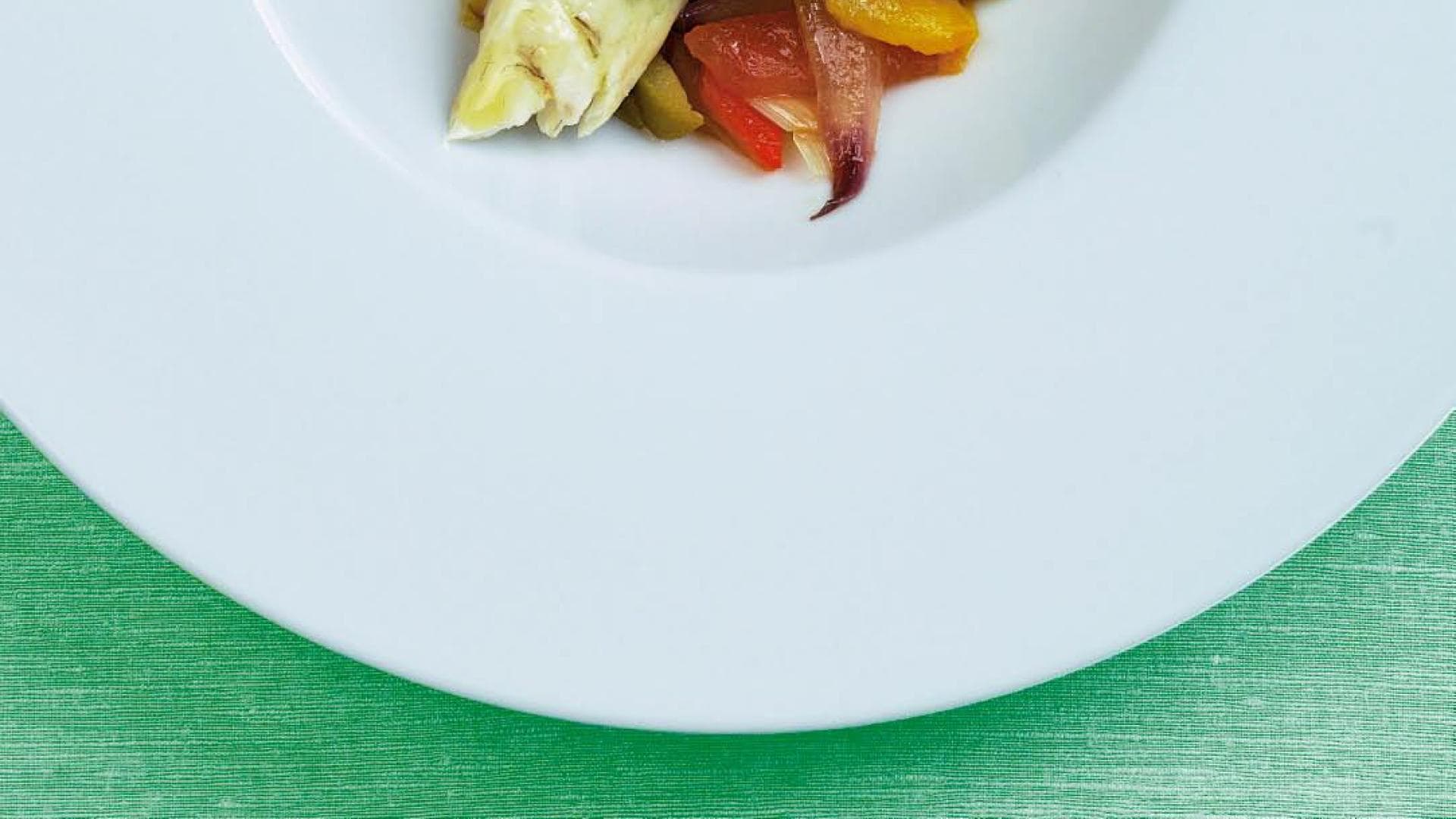 Loup de mer in der Salzkruste