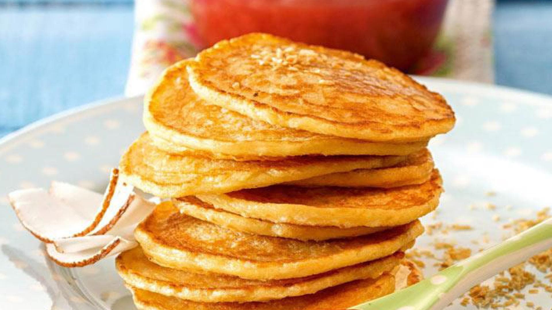 Mini-Kokos-Pancakes 