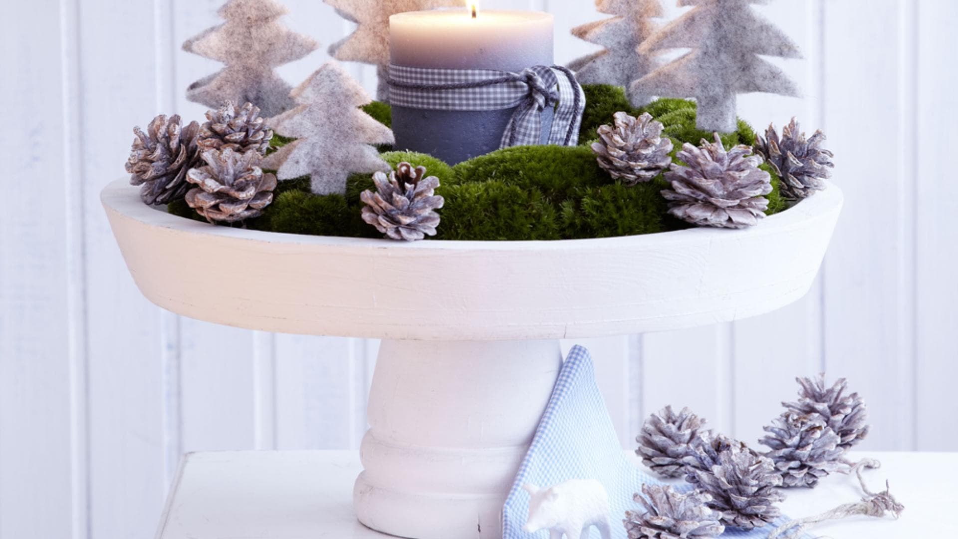 Moos-Adventskranz