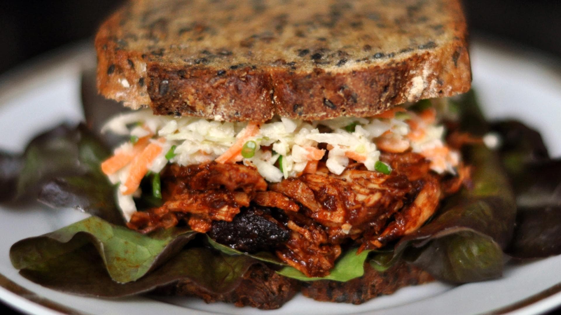 Pulledpork Sandwich von der Foodbloggerin Berliner Küche 