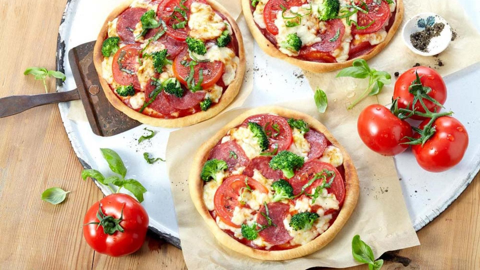 Rezept Mini-Pizza aus Quark-Öl-Teig