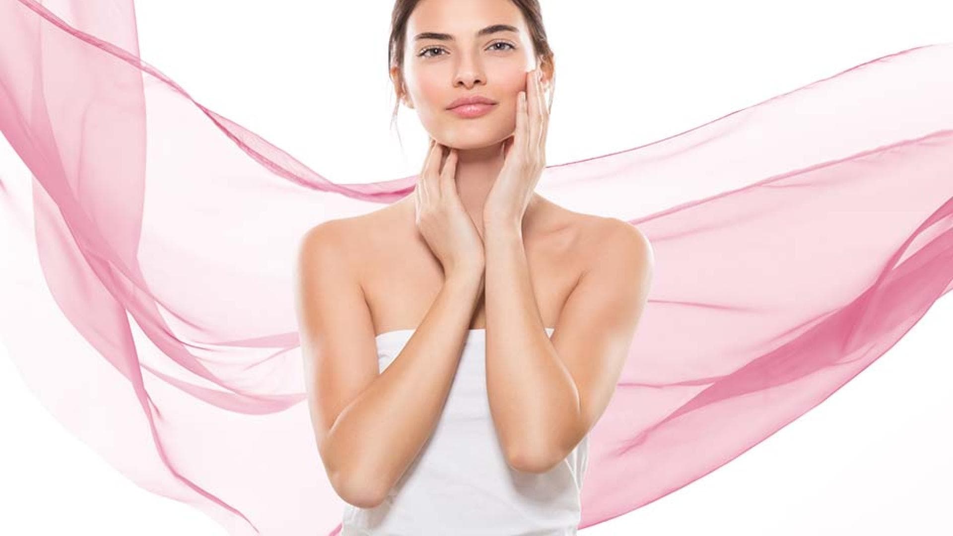 Schöne Frau Anti Pollution