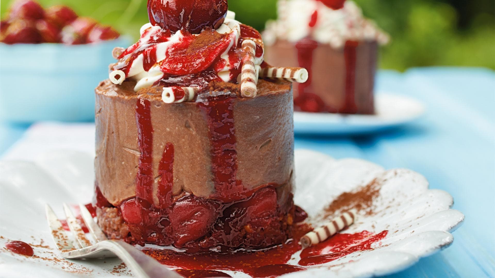 Schoko-Kirsch-Törtchen