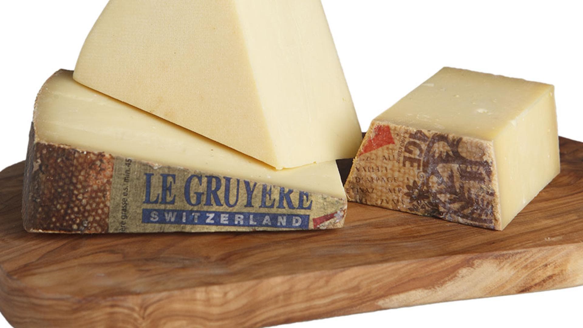 Schweizer Käseplatte mit Le Gruyère