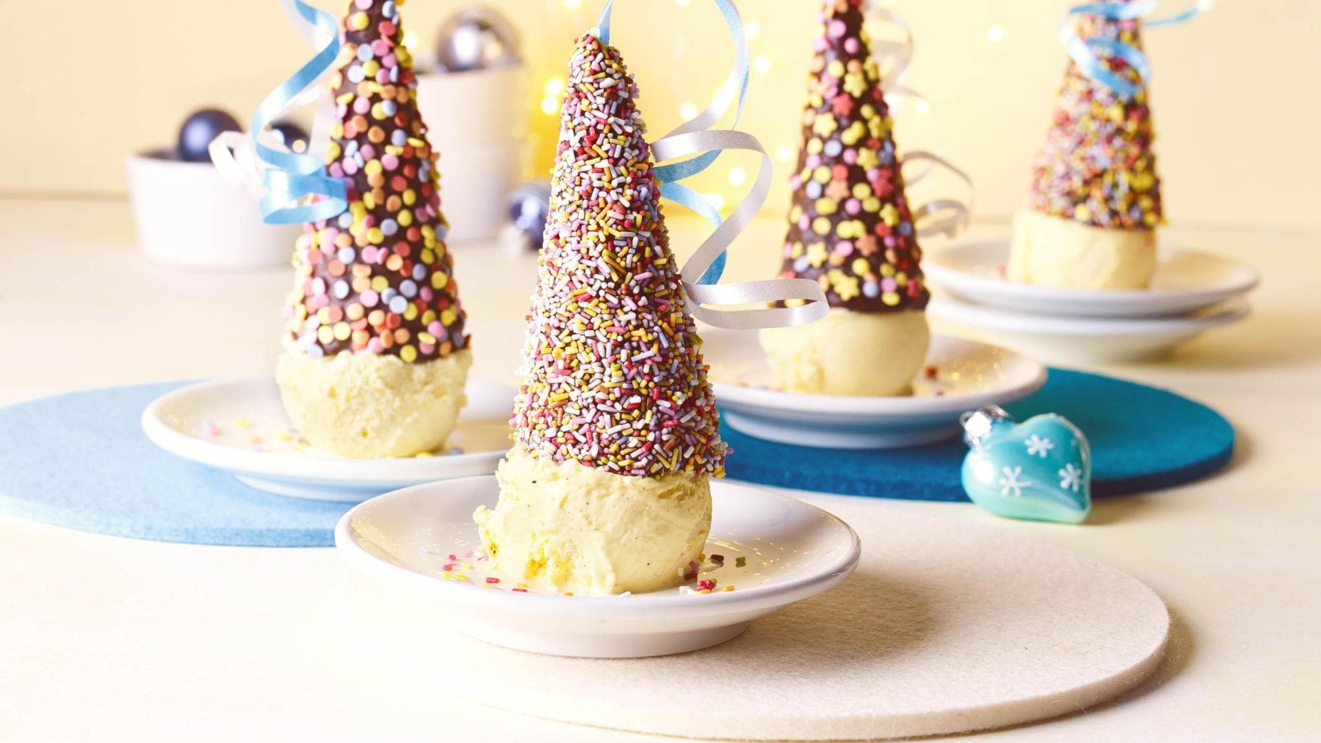 Rezept Silvesterhütchen auf Eis