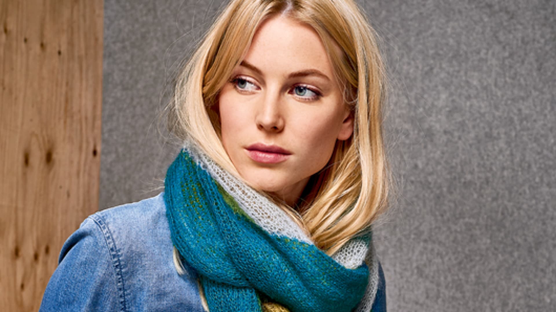 Strickanleitung für Schal mit Farbverlauf 