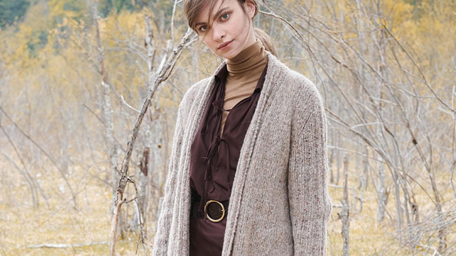 Strickanleitung lange Strickjacke A-Linie