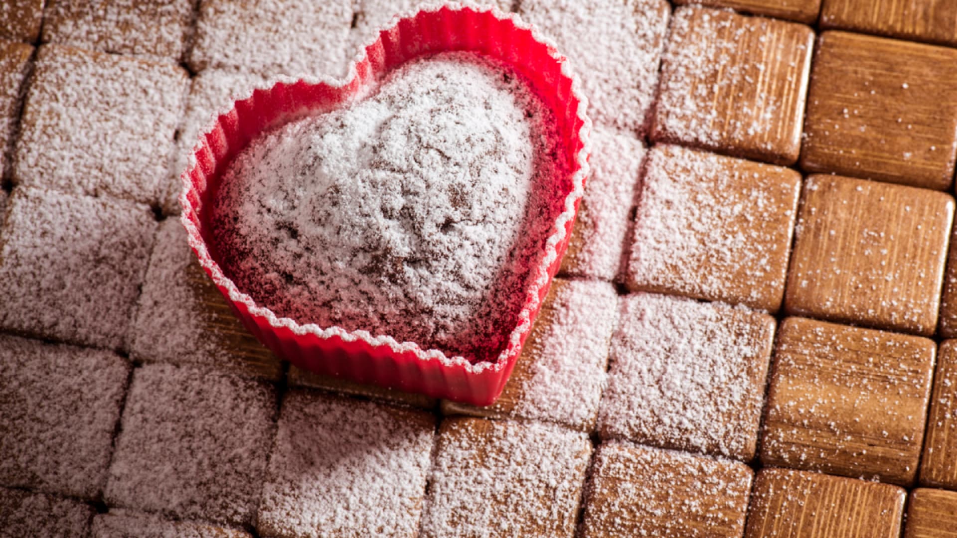 Valentinstagsmuffins