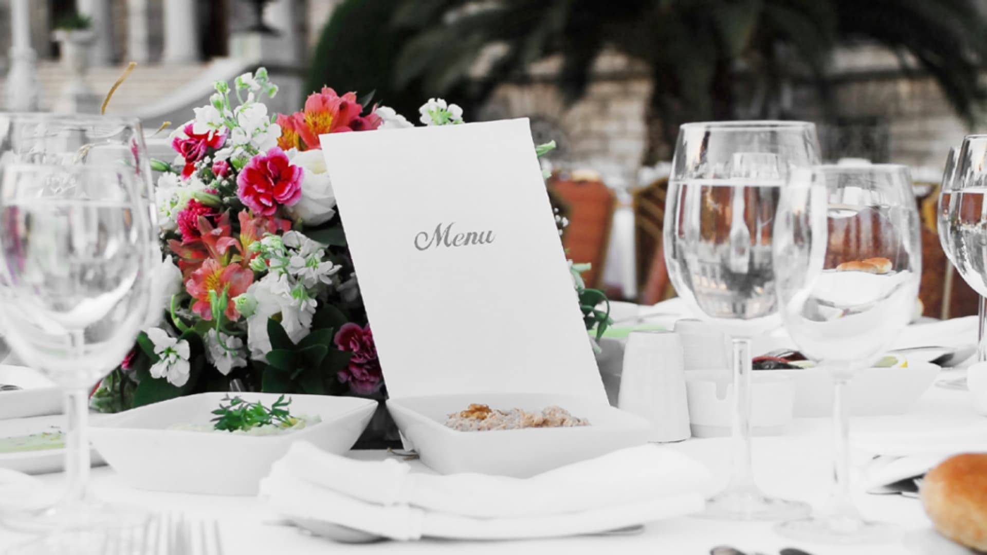Veganes Hochzeitsmenü