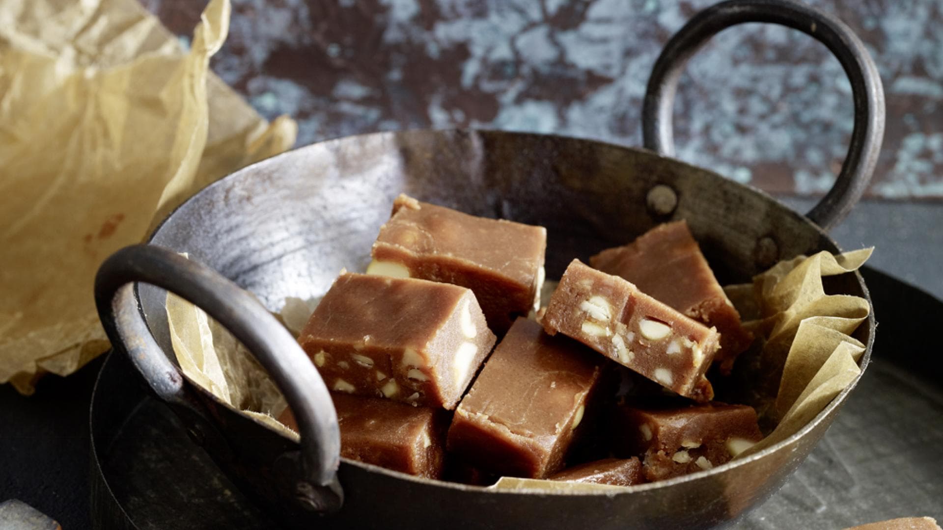 vollmilch erdnuss fudge