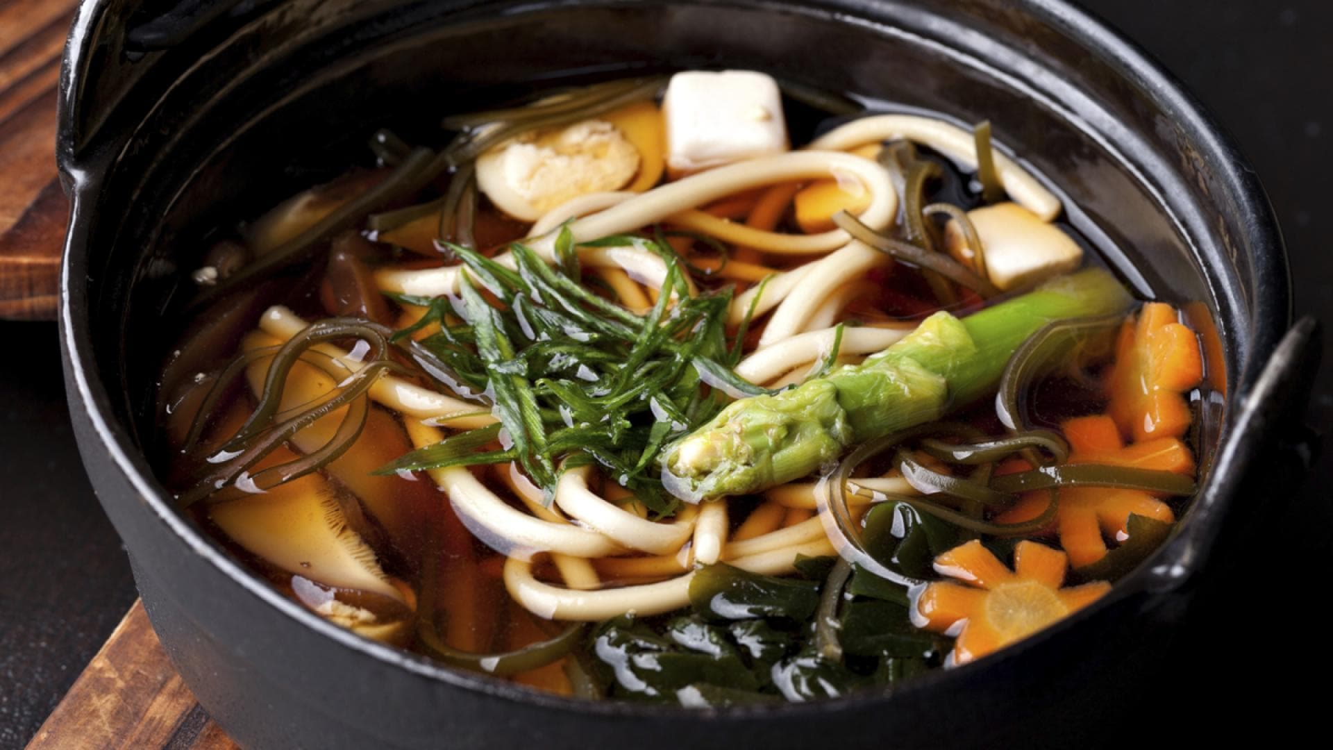 Udon-Nudelsuppe