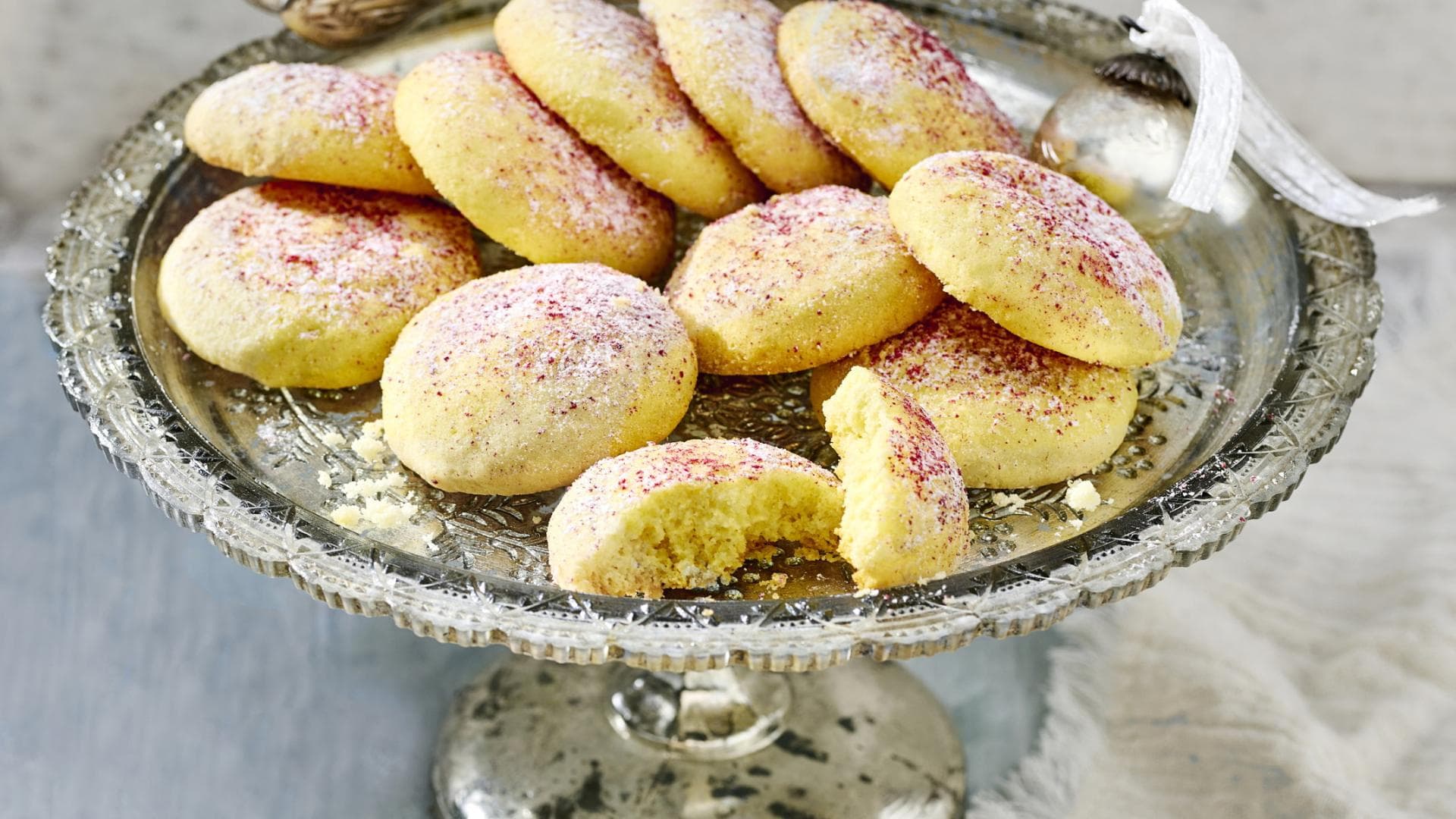 Bourbon-Butterwölchen-Plätzchen