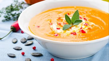 Kürbissuppe