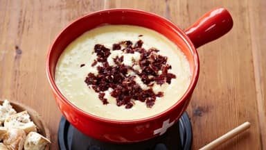 Schweizer Käsefondue