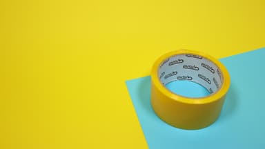 Gelbes Panzertape