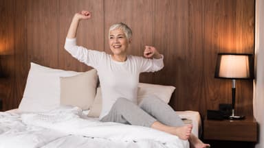 Frau in den Wechseljahren