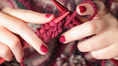 Wolle zum Stricken