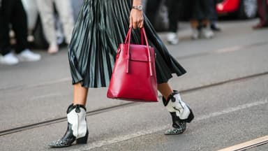 Lederrock grün Streetstyle
