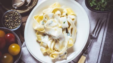 Pasta mit mehlfreier Mehlschwitze