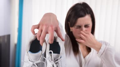 Schuhe stinken