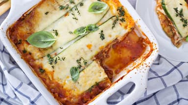 Zucchini-Lasagne