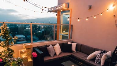 Balkon-Lichter 