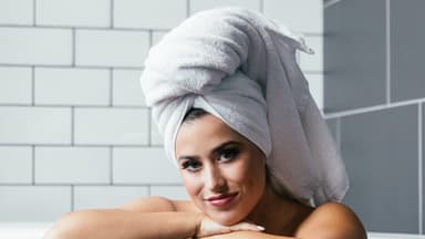 Haare waschen 