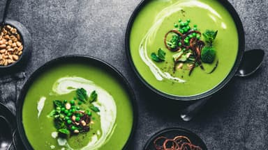 Grüne-Göttin-Suppe