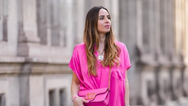 Pinkes Kleid 