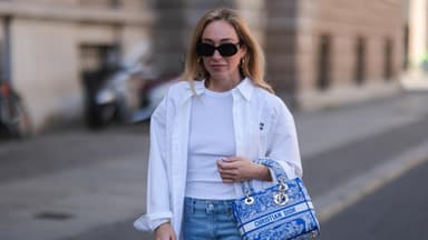 Weiße Bluse 