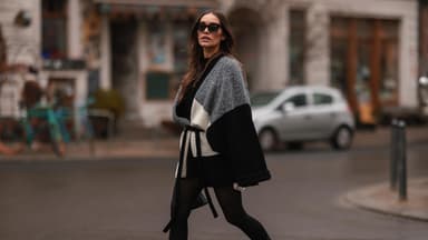 Cardigan mit Gürtel 
