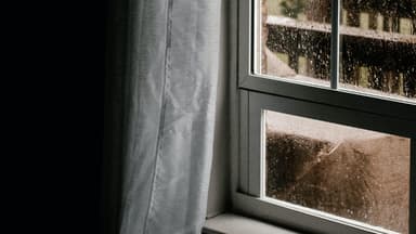 Lüften bei Regen 