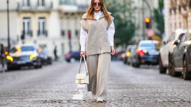 Streetstyle mit Strickhose.