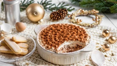 Weihnachtliches Tiramisu mit Spekulatius
