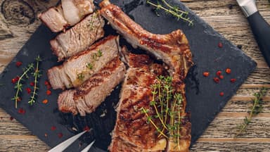 Kalbskotelett grillen 