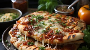 Naan-Pizza 