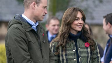 Kate Middleton trägt eine Jacke von Burberry