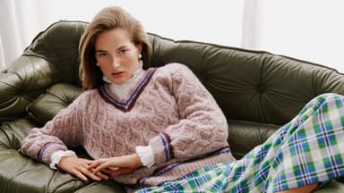 Strickanleitung V-Neck-Pullover