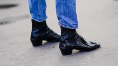 Chelseaboots mit Absatz