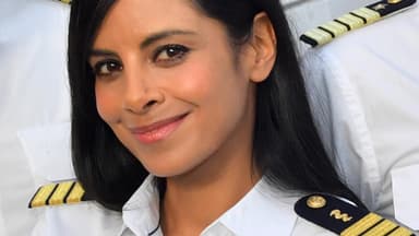 Collien Ulmen-Fernandes als Schiffsärztin Dr. Jessica Delgado auf dem "Traumschiff".