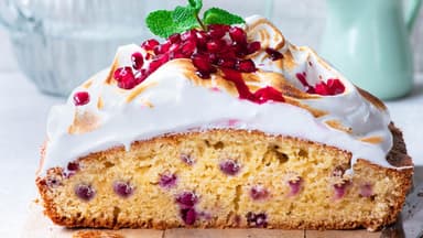 Granatapfel Rührkuchen 