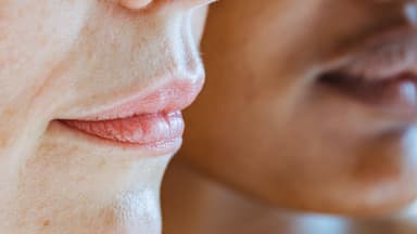 Lippen einer Frau