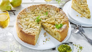 Birnen-Streuselkuchen 