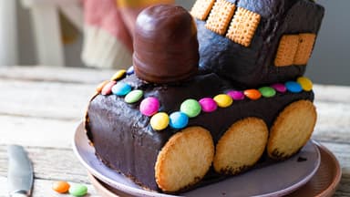 Eisenbahn-Kuchen 