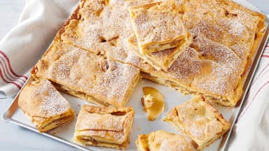 Apfelkuchen vom Blech